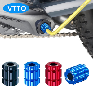 Bicycle Crank Installation Tool for Remove Install Crank Arm Adjustment Cap for Shimano HollowTech for XT Bike Repair Tools