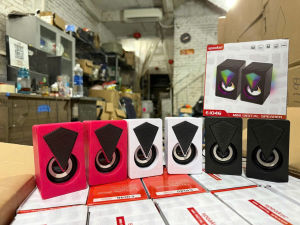 Loa máy tính vi tính mini led LF1046 LF1053 SP01 để bàn bass cực mạnh giá rẻ Ecoba