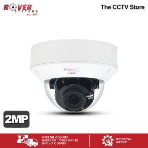 Rover Systems 2MP 1080P WDR IP Dome CCTV Camera Indoor Security Camera IP Camera 8000 Prime Series
