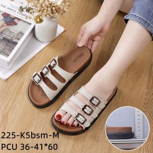 Sandal Wanita Terbaru/Sendal Selop Jelly Alina 225 K5/Sendal Karet Import Kekinian