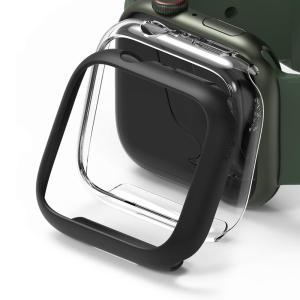 RINGKE® SLIM (2-Pack) Watch Series 9/8/7 Anti-Yellowing Material Lightweight Minimalist Sturdy Solid Thin Scratch