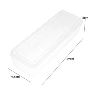 Refrigerator Storage Boxes With Lid Plastic Fresh Keeping Box Scallions Vegetable Fresh Box Food Container Kitchen Sealed Storage Container
