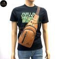 Timberland Synthetic Leather Men Chest Bag Beg Dada Crossbody Bag Sling Bag Shoulder Bag. 
