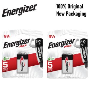 [Bundle of 2] Energizer 9V Max Alkaline Battery