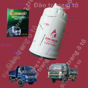 Lọc nhiên liệu CX0710B3 trường hải 8 tấn hoa mai 6 tấn xe ben xe thùng lọc dầu diezen xe ô tô