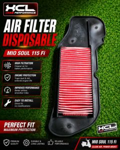 Air Filter Disposable For Mio Soul 115 Fi