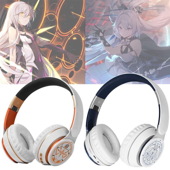 Game Honkai Impact 3 Kiana Kaslana Wireless Headphones Over Ear Anime ...