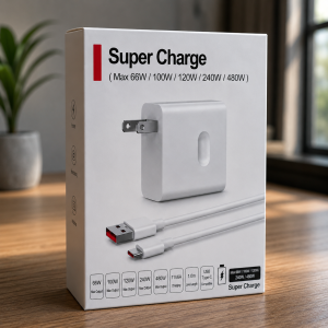 APS: 66W/100W/120W/240W/480W Super Flash Charging/Fast Charger/Type-C/micro/v8 Charger Cable Power Adapter