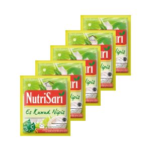 5PCS NutriSari Es Kuwud Nipis Minuman Bubuk Rasa Kuwud Nipis