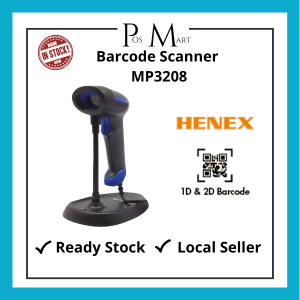 HENEX MP3208 1D&2D Barcode Scanner