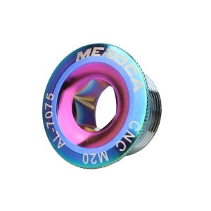 CUBBY For IXF Chainwheel M18/M19/M20 Axis Screws CNC Aluminum alloy Bottom Bracket Crank Arm Fixing Bolt Crankset Screws Crank Cover Crank Bolt Cover Cap