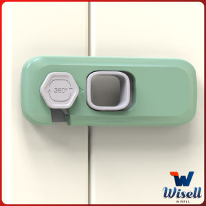 W.EL ล็อคนิรภัยสี่เหลี่ยม ตัวล็อคประตูตู้เย็น ราคาต่อ 1 ชิ้น  ตัวล็อคที่ป้องกันไม่ให้เด็กเปิดลิ้นชัก safety lock มีสินค้าพร้อมส่ง