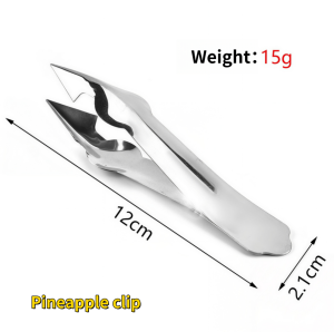 Stainless Steel Pineapple Corer & Strawberry Huller - Multi-Purpose Fruit Tool