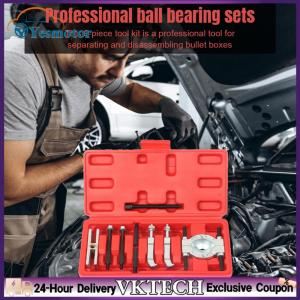 【Local Shipment】9Pcs Bearing Separator Set Wear Resist Wheel Removal Tool Set Heavy Duty Gear-Box Puller Car Repairment Accessories