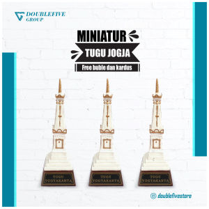 KERAJINAN KHAS JOGJA  Kerajinan Miniatur [TUGU BIASA] Kayu Jati- Hiasan Pajangan Dekorasi Rumah - Dekorasi Ruang Tamu - Dekorasi Ruang Kerja