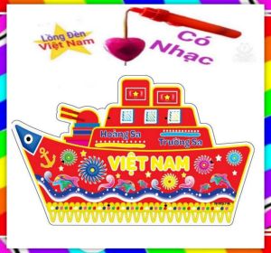 Lồng Đèn Trung Thu Có đèn Có Nhạc Việt Nam-TÀU THUỶ