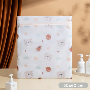 ❣️E2U0907❣️ถุงซักผ้า ถนอมผ้า แบบลายหมี