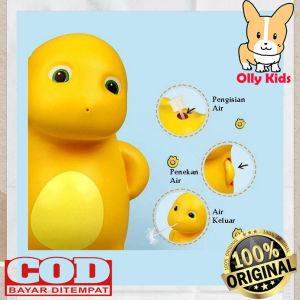 OLLYKIDS Mainan Mandi Anak Bentuk Dino Kuning MA33 Tanpa Batre