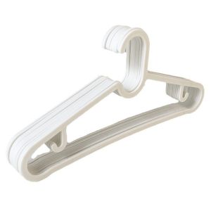 Penyidai Baju Penyangkut Pakaian 5 Pcs Anti-Slip Hangers Trace-Free Clothes Drying Flexible Sturdy Clothes Dress Slim Plastic Hanger Penyangkut Baju 衣架