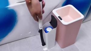 Toilet Brush and Holder Set with 24 Toilet Cleaner Refills 2026 New Toilet Wand Kit with Toilet Brush Refill Pads Toilet Cleaning System for Bathroom Maintenance (Black)