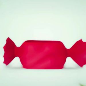 FFBH Minimalist Style 3D Printed Candy-Shaped Storage Multi-function Creative Pencil Decoration Sweet Desktop Organizer Home 4Y1Z7