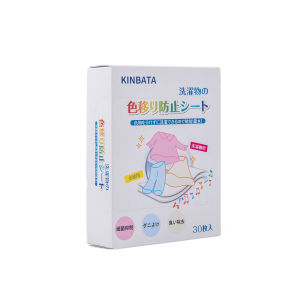 Homenhome 30pcs Laundry Color Catcher Sheets 25*11cm Laundry Tools