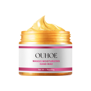 OUHOE Exfoliating Hand WAX Hydrating Mask Moisturizing Dry Rough Hands Prevents Cracking Hand Mask Hand Care