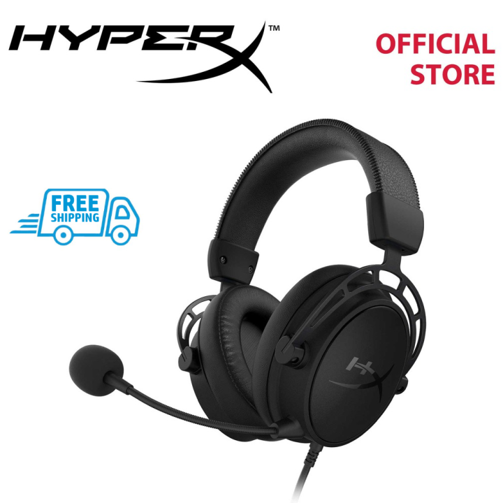HyperX Cloud Alpha S USB Gaming Headset with 7.1 Surround Sound for PC Black Blue Lazada Lazada PH