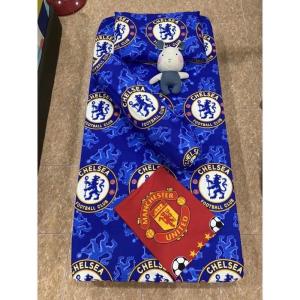 Cadar tilam Bola MU CHELSEA Football Team 12" inch Queen Fitted Bedsheet 4in1