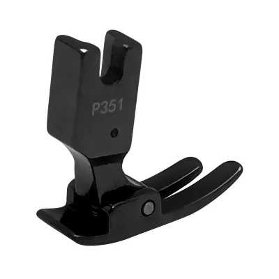 【MagicMansion】 P351 All Steel Presser Foot Black Anti-Static Voltage Presser Feet For Brother Singer Juki Industrial Sewing Machine Accessories