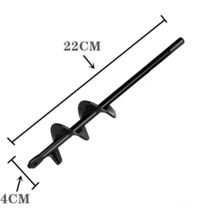 ดอกสว่านเจาะดิน(ต่อ1ชิ้น) สว่านเจาะดิน ดอกสว่านเจาะ ดอกสว่านขุดดิน [4*22cm/4*45cm/5*45cm] ดอกสว่านพรวนดิน ชุดดอกสว่าน หัวแปลงสว่าน ​สำหรับสำหรับดินนิ่ม มีสินค้าพร้อมส่งในไทย