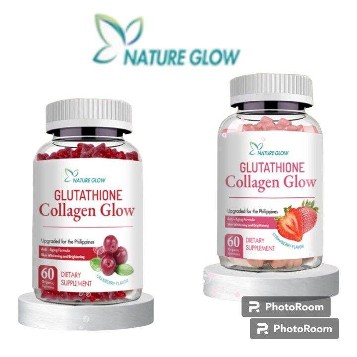 NATURE GLOW Glutathione Collagen Glow 60 Gummies | Lazada PH