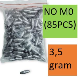 1 bungkus400- 500 gram timah pancing ikan model  /type  melinj no 01- 08