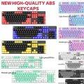 104 Keys ABS Pink Black White Grey Keycaps OEM Profile Universal Light Throught Key Cap for RK61 GK61 RK87. 