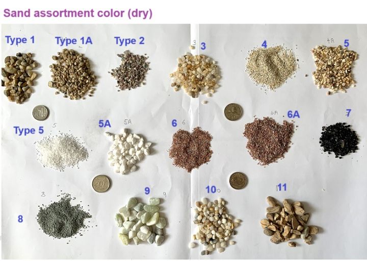 River washed sand for aquarium, terrarium, aquatic plants, paludarium / Agriculture grade