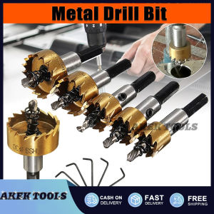 【ready stock】5pcs HSS Drill Bit Hole Saw Tooth Set Stainless Steel Metal Alloy Cutter 16-30mm
