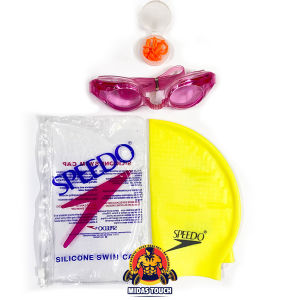 Combo Kính Bơi Balance và Nón Bơi Speedo Che Tóc Chống Nước Hiệu Quả