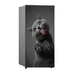 Stiker Kulkas 1 pintu Ukuran 120 cm x 60 cm Bagian Depan Saja ( COD ) Fly Star Store