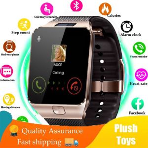 🎁 Original Product+FREE Shipping 🎁 Smart Watch DZ09 Smart Clock Support TF SIM Camera Men Women Sport Bluetooth Wristwatch for Samsung Huawei Xiaomihone