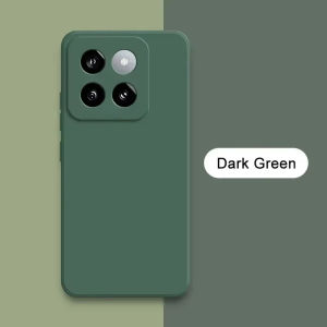 Liquid Silicone Rubber Casing For Redmi Note 14 Pro Plus 4G 5G 2024 Phone Case Square Soft Covor For Note14Pro 14Pro 14Pro+ 14ProPlus Soft TPU Back Cases