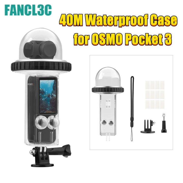 40M Pocket Waterproof Housing Compatible with DJI Osmo Pocket