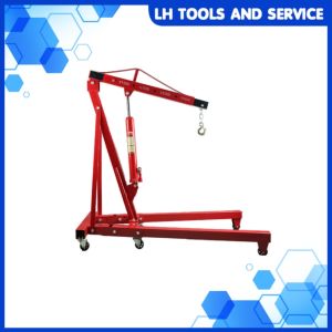 เครนยกเครื่อง2ตัน HYDRAULIC CRANE / เครนยกของ / เครน2สูบ / เครน1สูบ / มีสีแดง สีน้ำเงิน