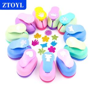 [COD] ZTOYL เครื่องเจาะกระดาษโฟมแบบ DIY ขนาดใหญ่เครื่องเจาะกระดาษสำหรับเด็กที่เจาะลายนูนเจาะรูสำหรับงานฝีมือ DIY