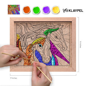 Horses | Master Kit | DIY Arts & Crafts | Large