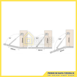 Hidrolik Jok Motor Otomatis Gas Spring Hidrolik Hidrolis Jok Motor Hidrolis Mini Gaspring Pegas