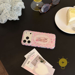 Phone Case For iPhone 17 Pro Max 16 15 TPU Cat Headset Cover Classic Couple Korean Aesthetic