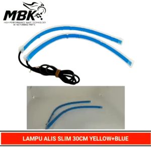 Lampu alis LED running flash 30cm motor mobil universal