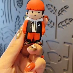 yemi_Q  พวงกุญแจ.coolboy.ชายสุดสร้างสรรค์ จี้พวงกุญแจรถยนต์ เครื่องประดับกระเป๋าคู่ ของน่ารักอินเทรนด์พร้อมส่ง