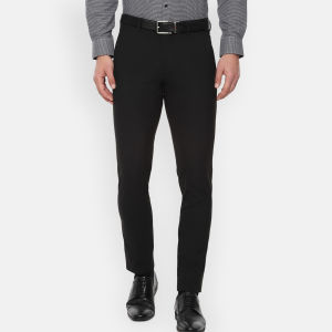 Celana kerja pria  slimfit terbaru asli  model slimfit hitam Celana formal kantor lea celana kain woll