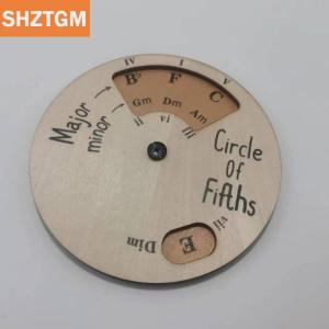 [COD] SHZTGM ล้อคอร์ดกีต้าร์วงล้อรุ่นที่5 เครื่องดนตรีทำจากไม้อุปกรณ์ดนตรีและอุปกรณ์เสริมล้อคอร์ดสำหรับนักดนตรี